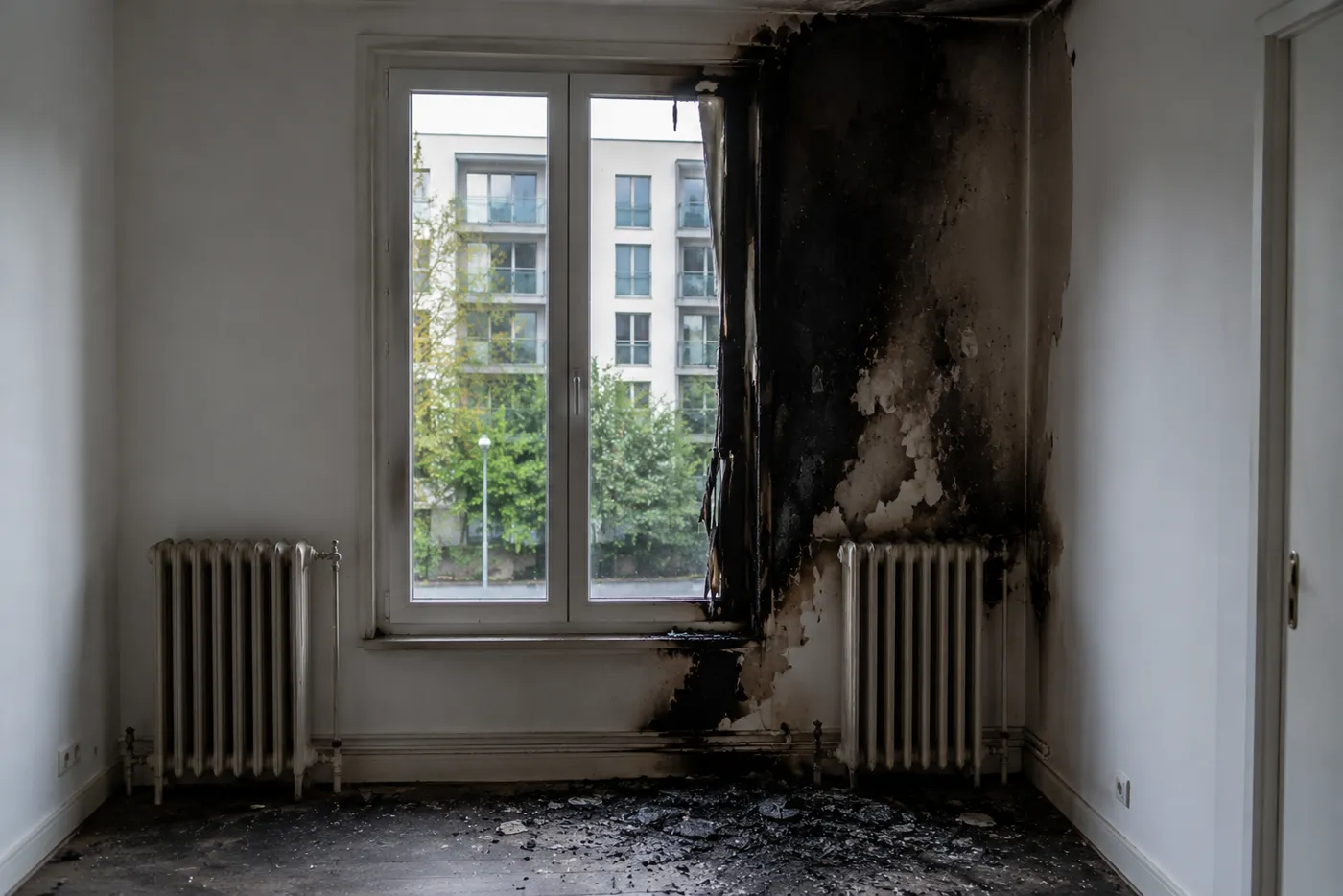 Illustration — Incendie (visuel illustratif, non contractuel)